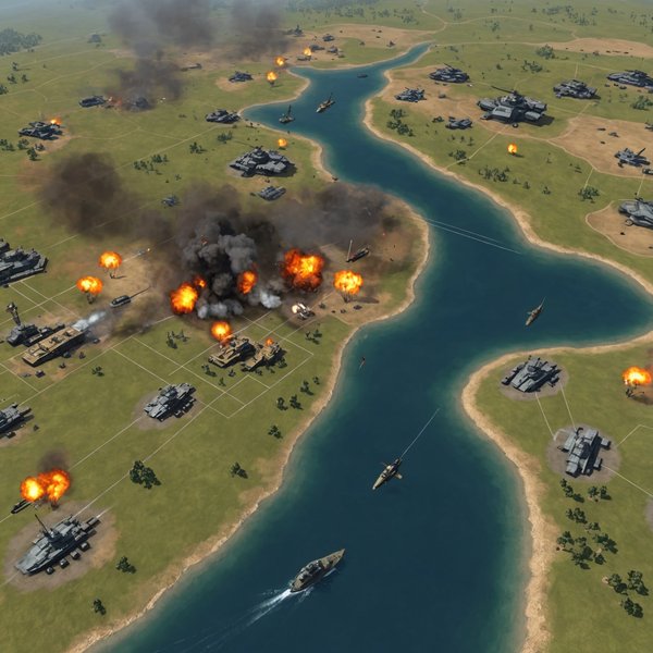 Comment un jeu de stratégie militaire peut-il intégrer des éléments de gestion des conflits modernes?